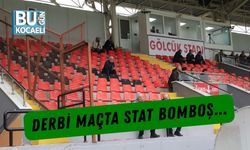 Derbi Maçta Stat Bomboş…