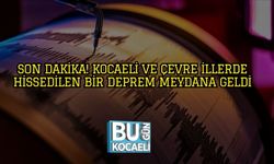 SON DAKİKA! Kocaeli Ve Çevre İllerde Hissedilen Bir Deprem Meydana Geldi