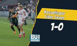 Kocaelispor Lider Sever: 1-0
