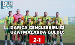 Darıca Gençlerbirliği Uzatmalarda Güldü: 2-1