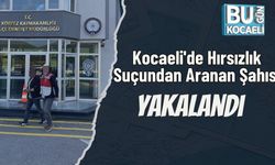 Kocaeli'de Hırsızlık Suçundan Aranan Şahıs Yakalandı