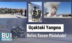 Uçaktaki Yangına Nefes Kesen Müdahale!