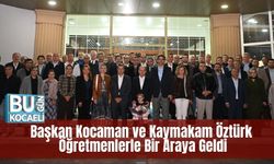 Başkan Kocaman ve Kaymakam Öztürk Öğretmenlerle Bir Araya Geldi