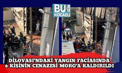 Dilovası’ndaki Yangın Faciasında 6 Kişinin Cenazesi Morg’a Kaldırıldı