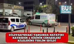 Dilovası’ndaki Yangında Hayatını Kaybeden 6 Kişinin Cenazeleri Ailelerine Teslim Edildi