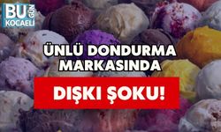 Ünlü Dondurma Markasında Dışkı Şoku!