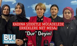 Kadına Şiddetle Mücadelede Erkeklere Net Mesaj: “Dur” Deyin!