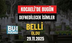 Kocaeli’de Bugünün Vefat Listesi Açıklandı (29 Kasım 2025 Cumartesi)