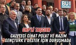 CHP’li Taşcıer, Gazeteci Cihat Polat ve Nazım Gençtürk’e Destek İçin Duruşmada
