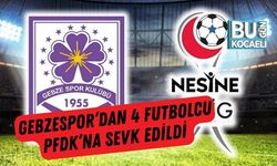 Gebzespor’dan 4 Futbolcu PFDK’na Sevk Edildi