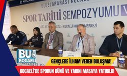 Gençlere İlham Veren Buluşma! Kocaeli’de Sporun Dünü ve Yarını Masaya Yatırıldı