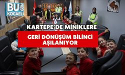 Kartepe’de Miniklere Geri Dönüşüm Bilinci Aşılanıyor