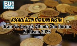 Kocaeli Altın Fiyatları Düştü: Gram Ve Çeyrek Altında Son Durum – 21 Kasım 2025