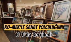 KO-MEK’le Sanat Yolculuğunu GTO’da Sergiledi
