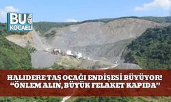 Halıdere Taş Ocağı Endişesi Büyüyor! “Önlem Alın, Büyük Felaket Kapıda”