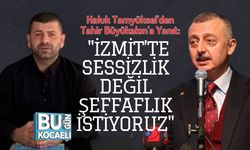 Haluk Tamyüksel'den Tahir Büyükakın'a Yanıt: "İzmit’te Sessizlik Değil Şeffaflık İstiyoruz"