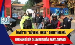 İzmit’te “Güvenli Okul” Denetimleri: Herhangi Bir Olumsuzluğa Rastlanmadı