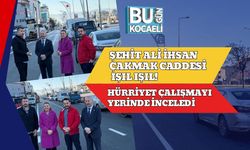 Şehit Ali İhsan Çakmak Caddesi Işıl Işıl! Hürriyet Çalışmayı Yerinde İnceledi