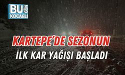 Kartepe’de Sezonun İlk Kar Yağışı Başladı