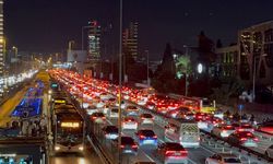 İstanbul'da Akşam Saatlerinde Trafik Yoğunluğu Yüzde 83'e Ulaştı