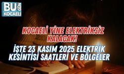Kocaeli Yine Elektriksiz Kalacak! İşte 23 Kasım 2025 Elektrik Kesintisi Saatleri ve Bölgeler