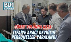 Görev Yolunda Kaza: İtfaiye Aracı Devrildi Personeller Yaralandı