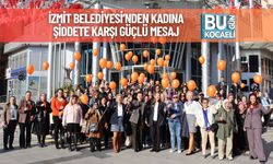 İzmit Belediyesi’nden Kadına Şiddete Karşı Güçlü Mesaj