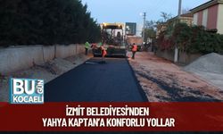 İzmit Belediyesi’nden Yahya Kaptan’a Konforlu Yollar