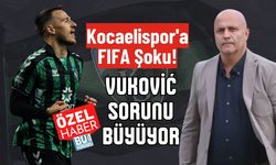 Kocaelispor'a FIFA Şoku! Vuković Sorunu Büyüyor