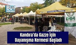 Kandıra’da Gazze İçin Dayanışma Kermesi Başladı
