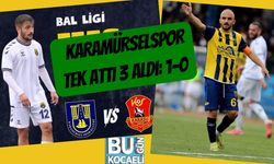 Karamürselspor Tek Attı 3 Aldı: 1-0