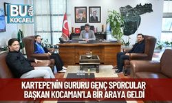 Kartepe’nin Gururu Genç Sporcular Başkan Kocaman’la Bir Araya Geldi