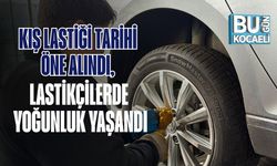 Kış Lastiği Tarihi Öne Alındı, Lastikçilerde Yoğunluk Yaşandı