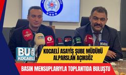Alparslan Açıkgöz Basın Mensuplarıyla Toplantıda Buluştu