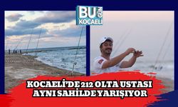 Kocaeli’de 212 Olta Ustası Aynı Sahilde Yarışıyor