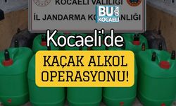 Kocaeli'de Kaçak Alkol Operasyonu!
