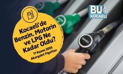 Kocaeli'de Benzin, Motorin ve LPG Ne Kadar Oldu? 17 Kasım 2025 Akaryakıt Fiyatları