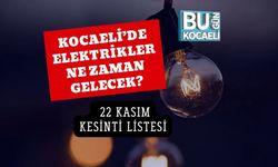 Kocaeli’de Elektrikler Ne Zaman Gelecek? 22 Kasım Kesinti Listesi