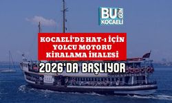 Kocaeli'de Hat-1 İçin Yolcu Motoru Kiralama İhalesi 2026’da Başlıyor
