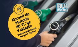 Kocaeli’de Motorin 60 TL’ye Yaklaştı: 20 Kasım 2025 Güncel Akaryakıt Fiyatları