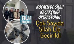 Kocaeli’de Silah Kaçakçılığı Operasyonu! Çok Sayıda Silah Ele Geçirildi