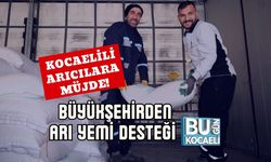 Kocaelili Arıcılara Müjde! Büyükşehirden Arı Yemi Desteği