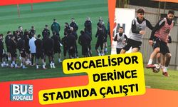 Kocaelispor Derince Stadında Çalıştı