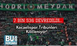 7 Bin 536 Devredildi… Kocaelispor Tribünleri Kilitleniyor!