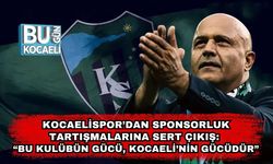 Kocaelispor’dan Sponsorluk Tartışmalarına Sert Çıkış: “Bu Kulübün Gücü, Kocaeli’nin Gücüdür”