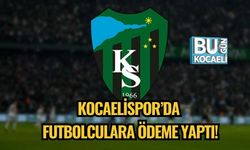 Kocaelispor’da Futbolculara Ödeme Yaptı!