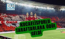 Kocaelisporlu Taraftarlara Ödül Geldi