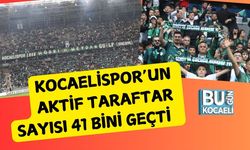 Kocaelispor’un Aktif Taraftar Sayısı 41 Bini Geçti