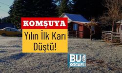 Komşuya Yılın İlk Karı Düştü!