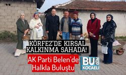 Körfez’de Kırsal Kalkınma Sahada! AK Parti Belen’de Halkla Buluştu